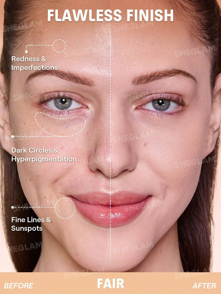 SHEGLAM Lock & Go Long Lasting Cushion Foundation Linen - 12 g | شيغلام فاونديشن بودرة كوشن - 12 غرام