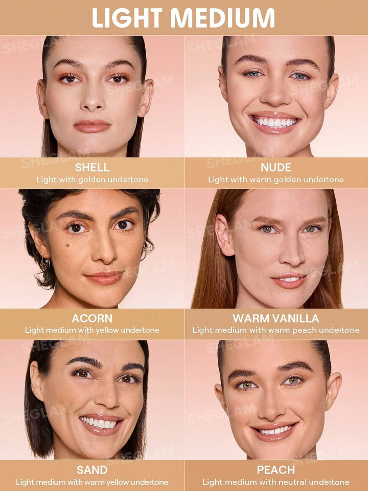 SHEGLAM Lock & Go Long Lasting Cushion Foundation Linen - 12 g | شيغلام فاونديشن بودرة كوشن - 12 غرام