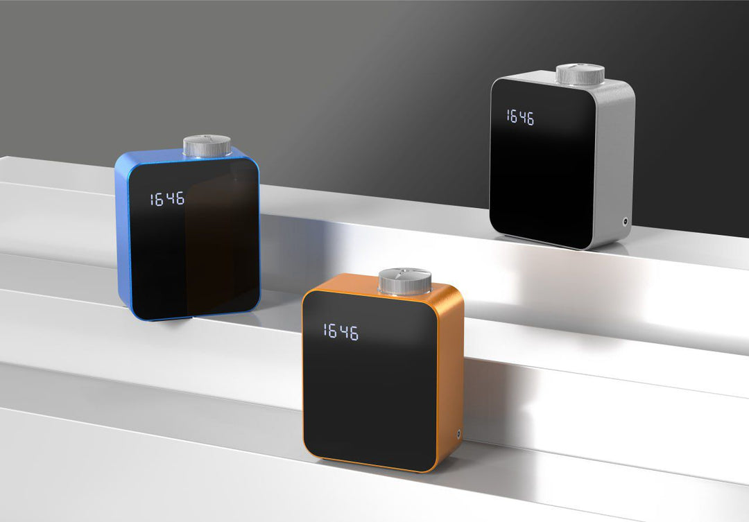 High Efficiency Air Filter Silent fragrance Machine With Clock| جهاز تنقية هواء عالي الكفاءة
