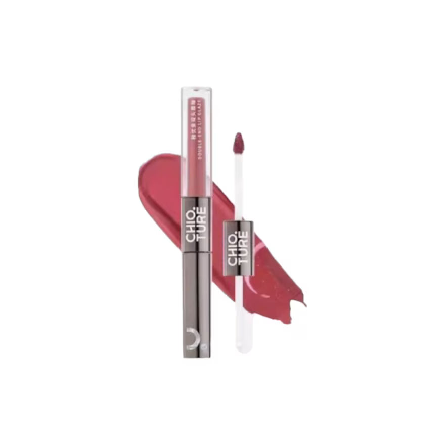 CHIO TURE Double End Lip Glaze - 2.2g| شيو تور ملمع شفاه مزدوج -2.2 غرام