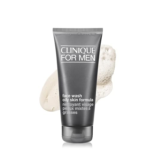 Clinique For Men Face Wash Oily Skin Formula - 200ml | كلينيك غسول وجه للرجال للبشرة الدهنية - 200مل