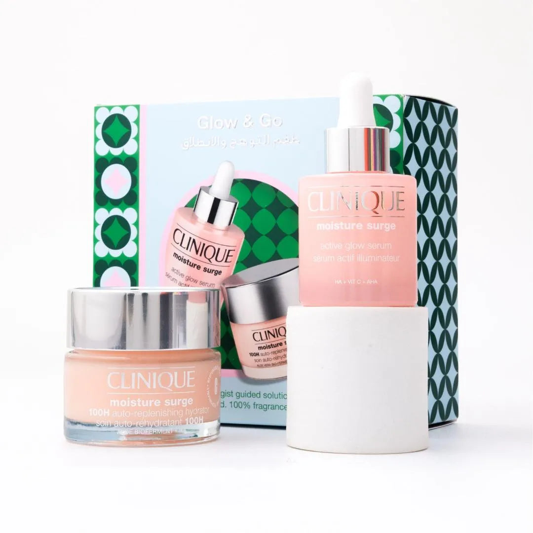 CLINIQUE Glow & Go Set - 30ml | كلينك مجموعة ترطيب - 30 مل