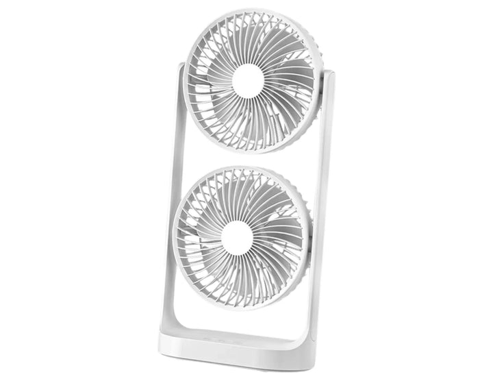 Wonder Fan Desktop Fan White | مروحة مزدوجة
