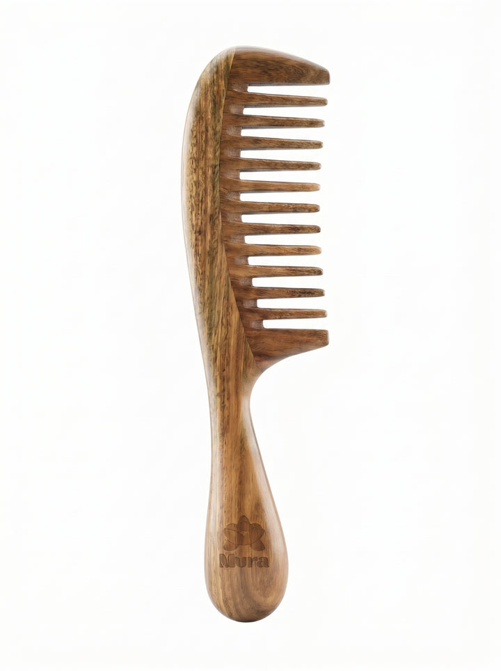 Mura Sandal Wood Hair Comb | مورا مشط الشعر من خشب الصندل العطري
