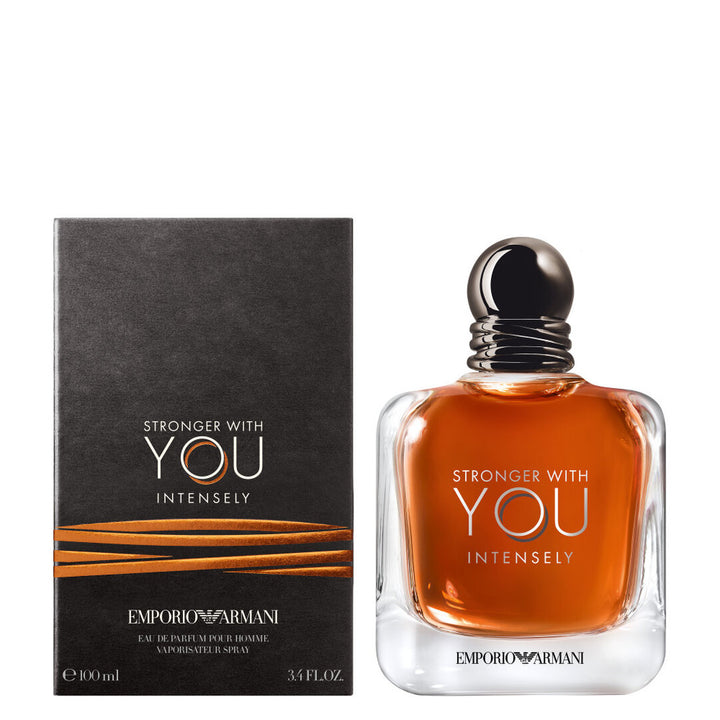 Giorgio Armani Stronger With You INTENSE EDP - 100ml | عطر رجالي امبريو ارماني سترونك وذ يو  انتينز  - 100 مل