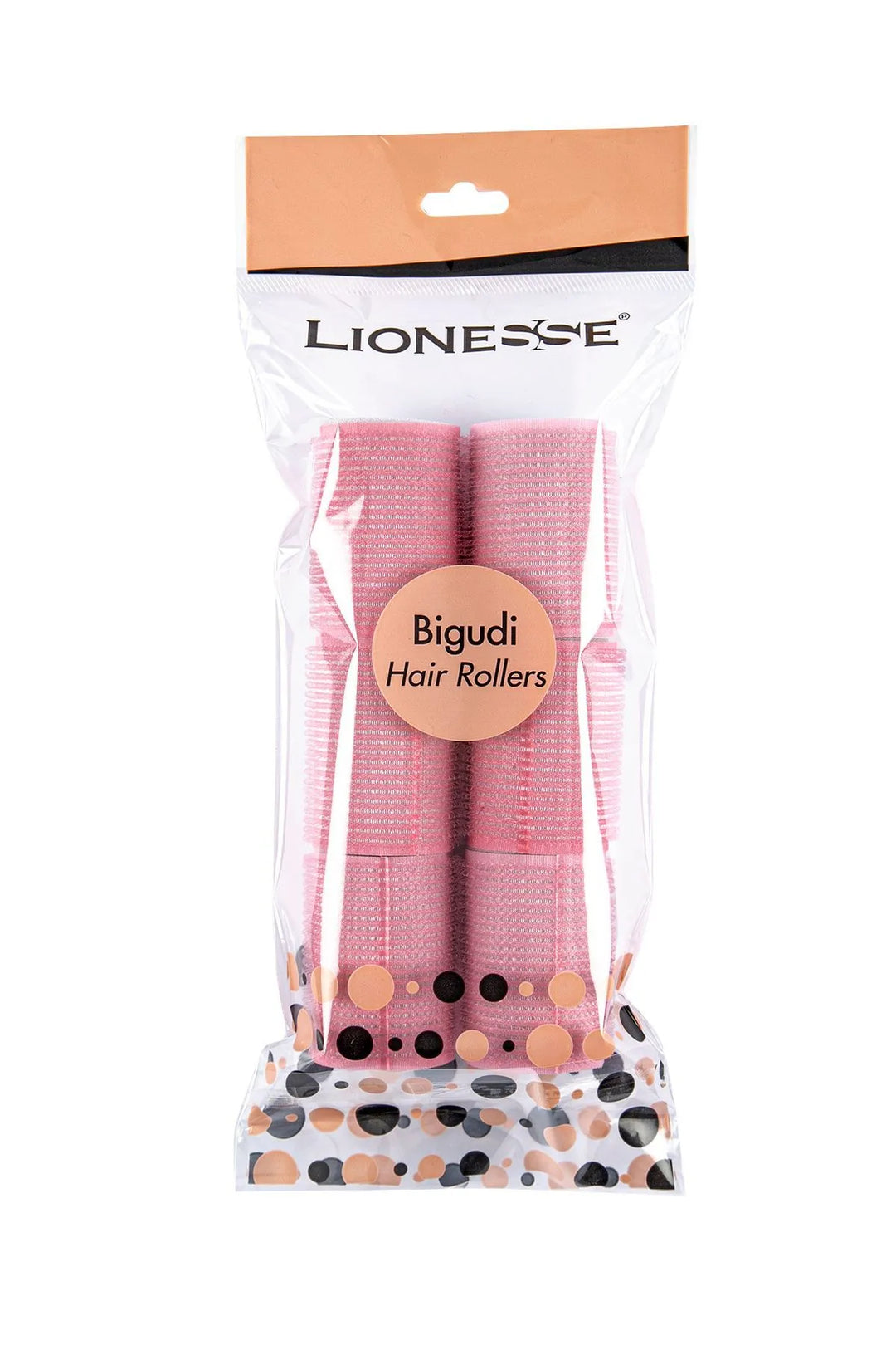 Lionesse Bigudi Hair Roller - 6pcs | لايونس لفافات الشعر - ٦ قطع