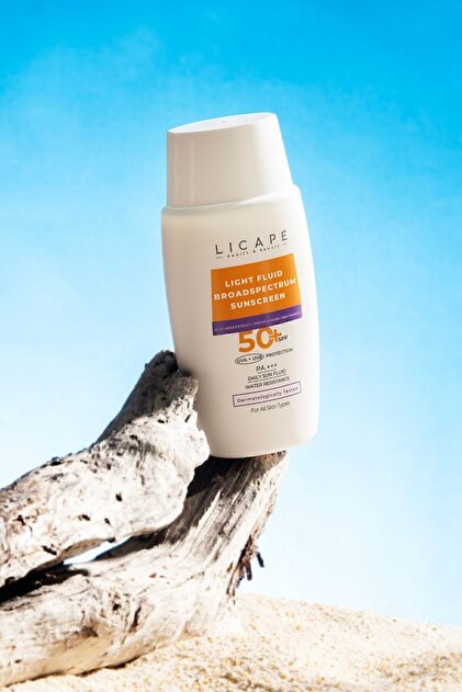 LICAPE Light Fluid Broadspectrum Sunscreen 50+ Spf - 50ml | ليكابي واقي شمس سائل خفيف SPF 50+ - 50مل #2