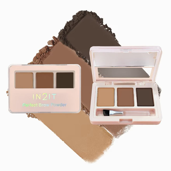 IN2IT Perfect Brow Powder - 3g |ان تو ات بودرة  لتحديد الحواجب - 3 غ