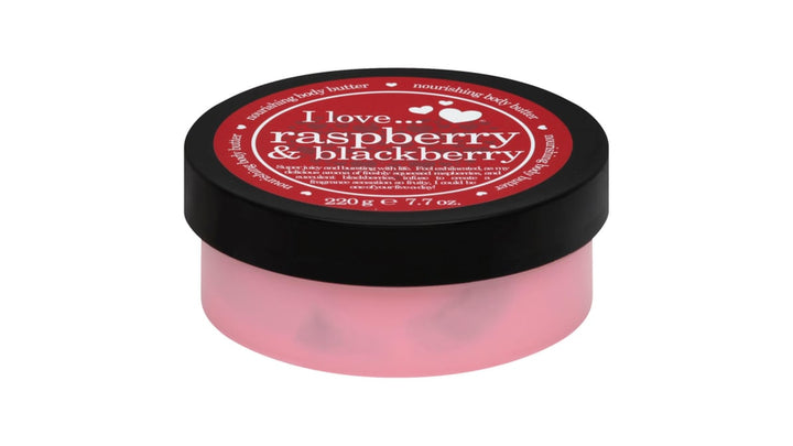 I Love - Raspberry & Blackberry Nourishing Body Butter - 200ml | آي لوف زبدة جسم توت العليق ومشمش - 200مل #1