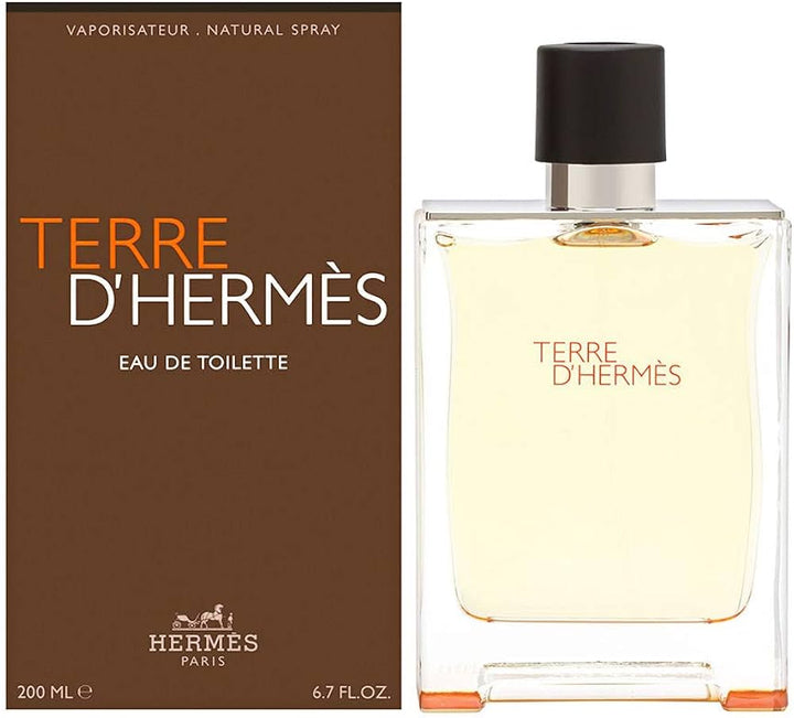HERMES Terre D'hermes Eau De Toilette - 200ml | عطر تيري دي هيرمس او دو تواليت للرجال- 200 مل