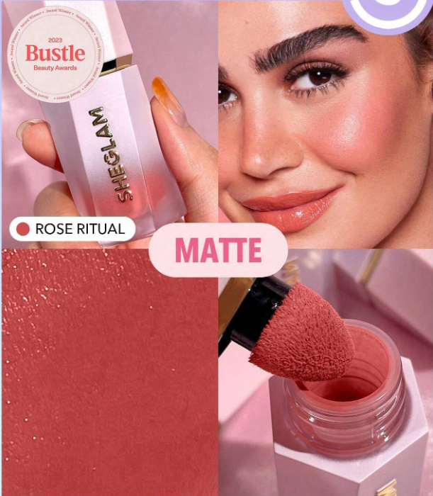 Sheglam Color Bloom Liquid Blush - 5 ml | شيكلام أحمر الخدود السائل - 5 مل