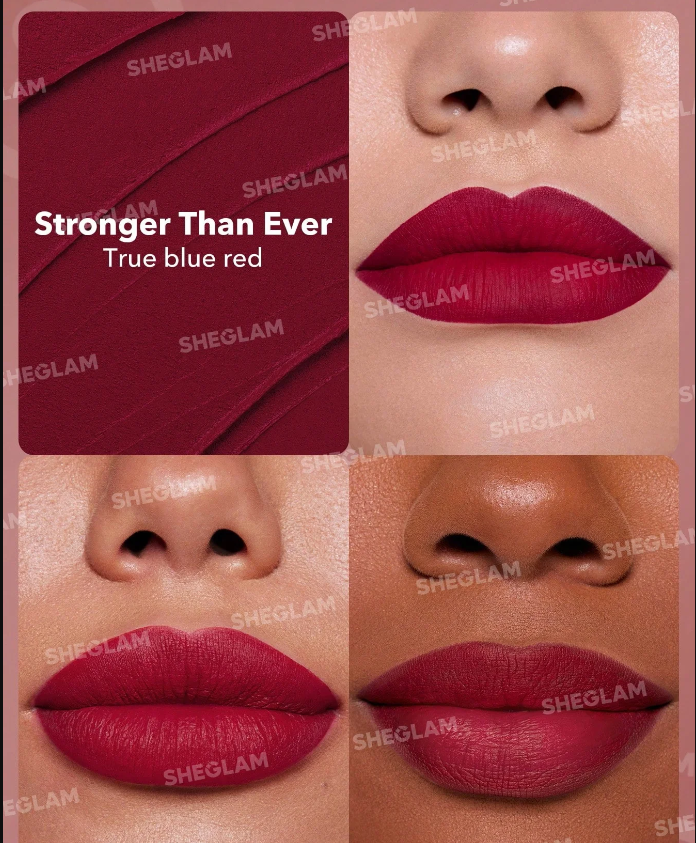 Sheglam Dynamatte Boom Long-Lasting Matte Lipstick | شيكلام أحمر الشفاه مات