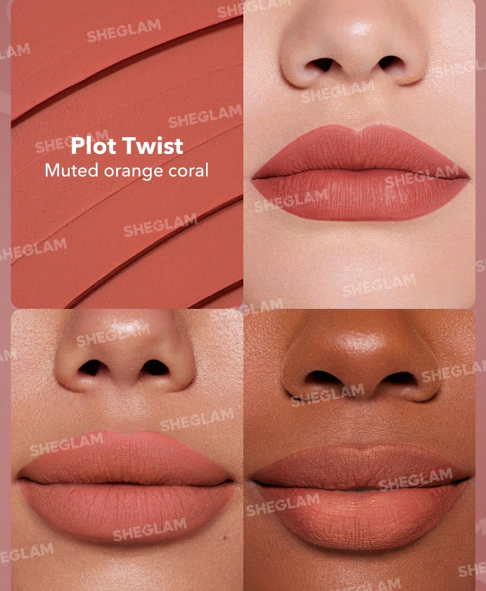 Sheglam Dynamatte Boom Long-Lasting Matte Lipstick | شيكلام أحمر الشفاه مات