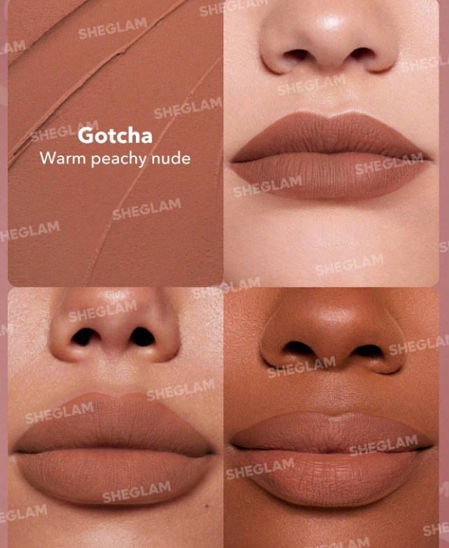 Sheglam Dynamatte Boom Long-Lasting Matte Lipstick | شيكلام أحمر الشفاه مات