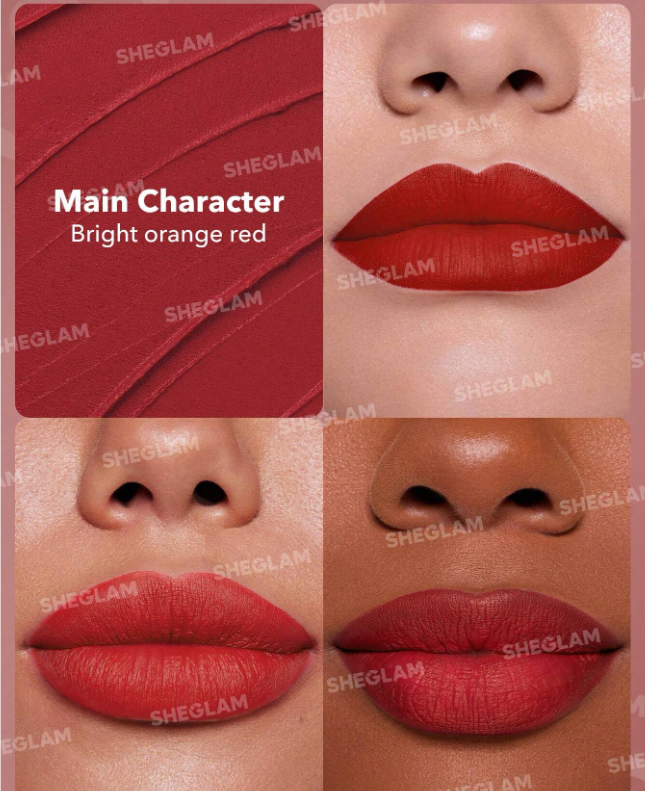 Sheglam Dynamatte Boom Long-Lasting Matte Lipstick | شيكلام أحمر الشفاه مات
