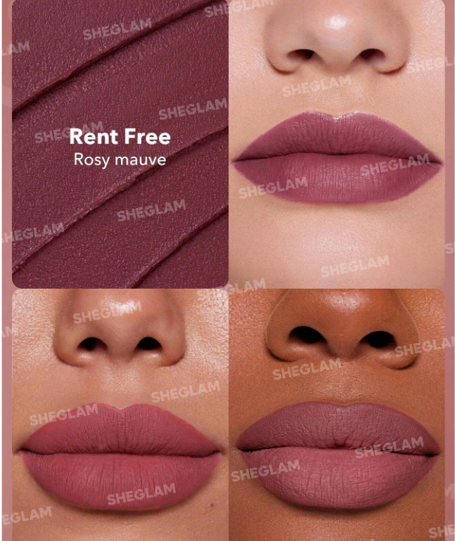Sheglam Dynamatte Boom Long-Lasting Matte Lipstick | شيكلام أحمر الشفاه مات