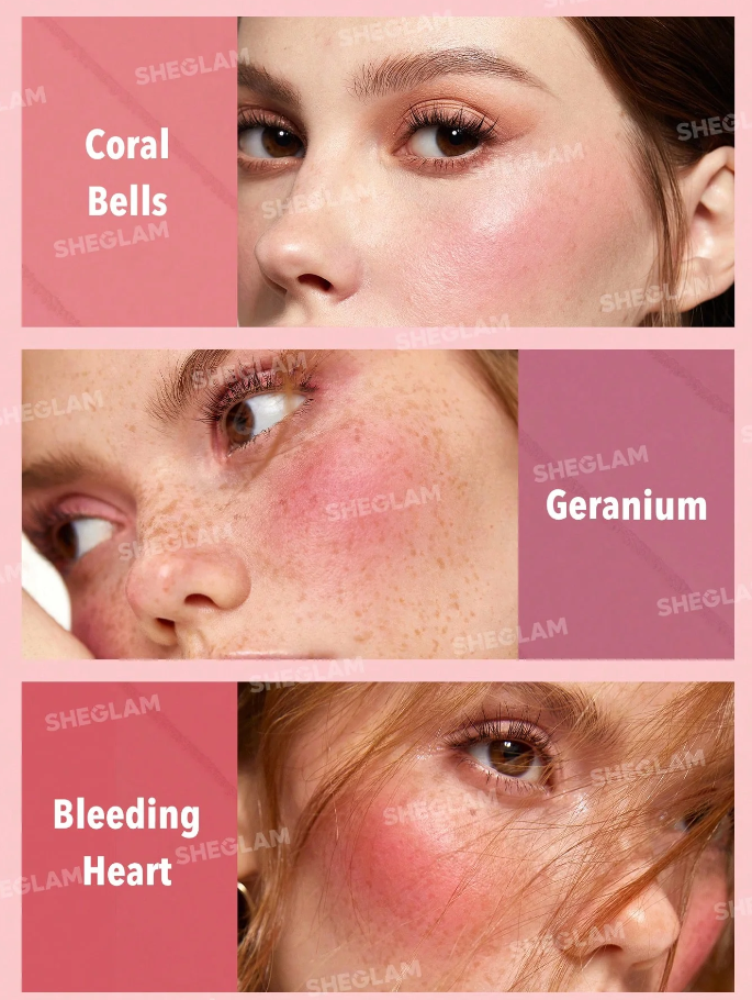 Sheglam Floral Flush Blush Palette - Blushing Bouquet | شيكلام بلاش للخدود بالوان زهرية
