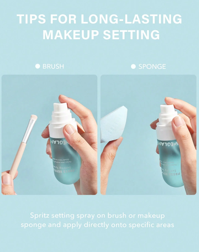 Sheglam Press Refresh Setting Spray | شيكلام بخاخ مثبت للمكياج