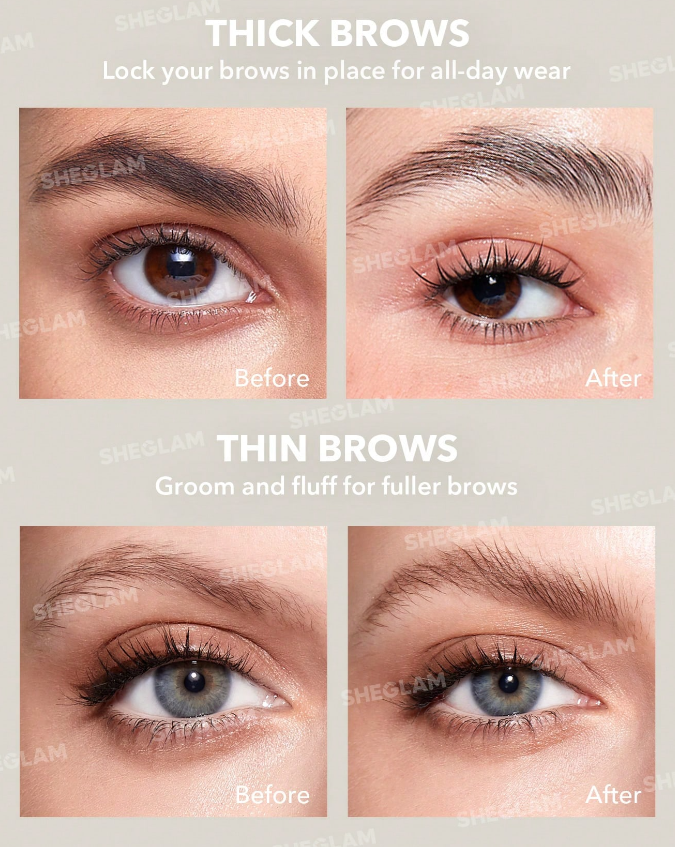 Sheglam Set Me Up Brow Hold-Crystal Clear | شيكلام جيل مثبت للحواجب