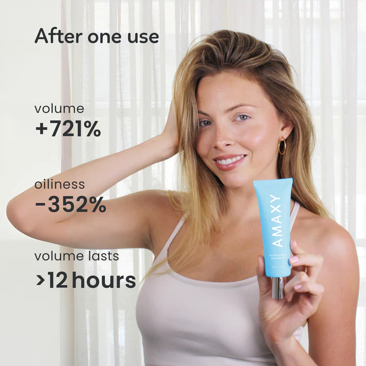 AMAXY volumizing dry shampoo gel - 80g | اماكسي شامبو جاف جل يعطي كثافة للشعر - 80 غ