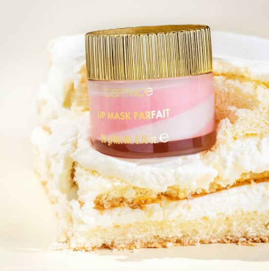 CATRICE Lip Mask Parfait - 20g| كاتريس ماسك شفاه بالفانيليا والفراولة – 20 غرام