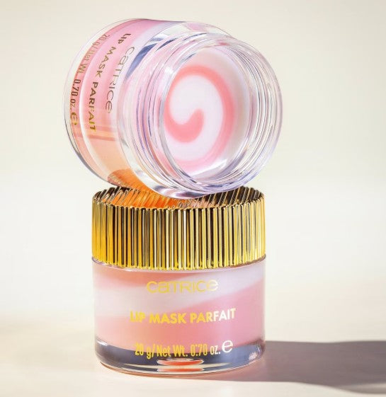 CATRICE Lip Mask Parfait - 20g| كاتريس ماسك شفاه بالفانيليا والفراولة – 20 غرام