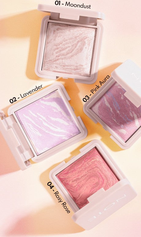 NOTE MARBLE BAKED BLUSHER - 10g |نوت بلاشر للوجه – 10 غرام