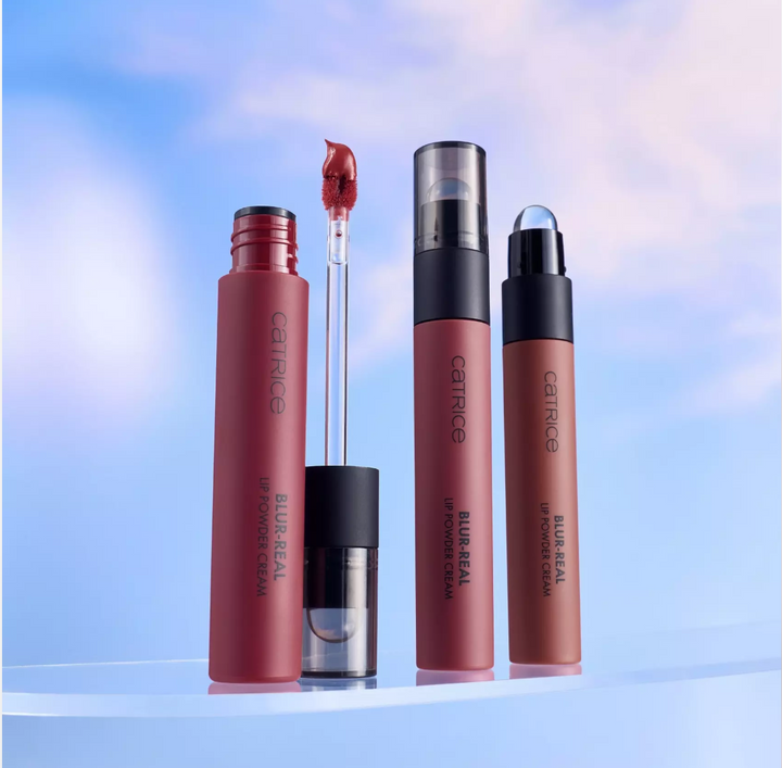 Catrice Blur-Real Lip Powder Cream - 3.5ml | كاتريس كريم بودرة الشفاه بتأثير مطفي - 3.5 مل