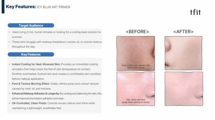 tfit Cotton Veil Makeup Base - 30ml | تي فيت برايمر كوتون فيل - 30مل