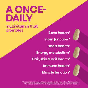 Nature's Way Alive! Women's 50 Ultra Potency Multivitamin - 60 Tablets | نيتشرز واي مكمل غذائي للنساء فوق ال 50 سنة - 60 قرص