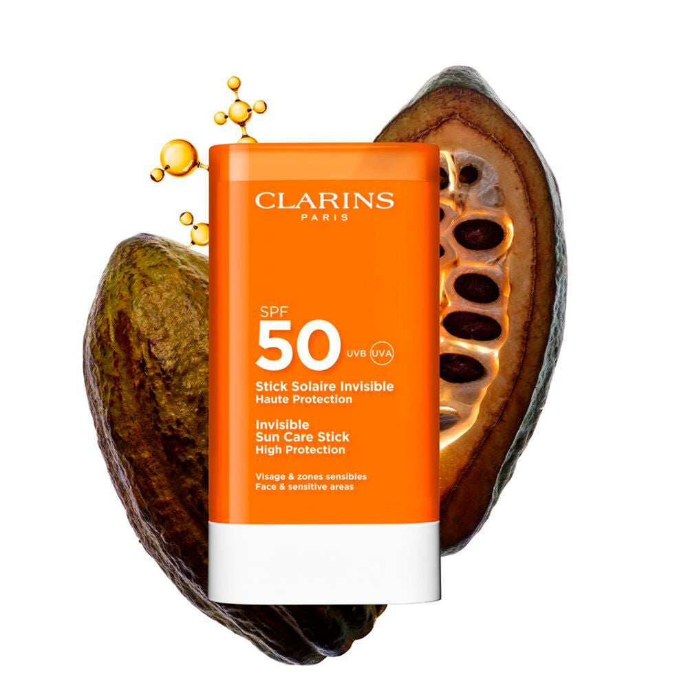 Clarins Invisible Sun Care Stick SPF50 High Protection - 17g | كلارينس كريم واقي شمس غير مرئي SPF 50 - 17غ #5