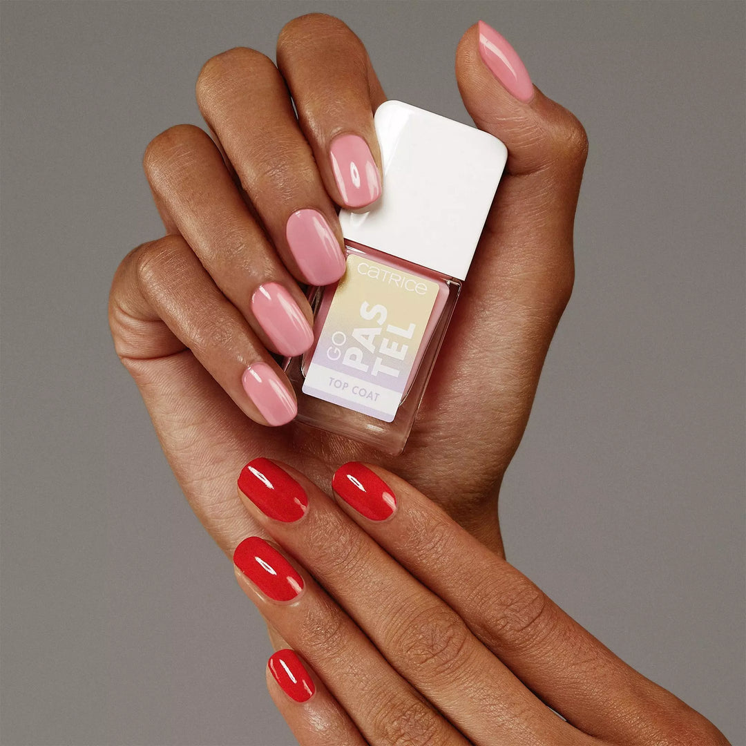 Catrice Go Pastel Top Coat No.01 |كاتريس توب كوت مجفف لاظافر رقم. 01