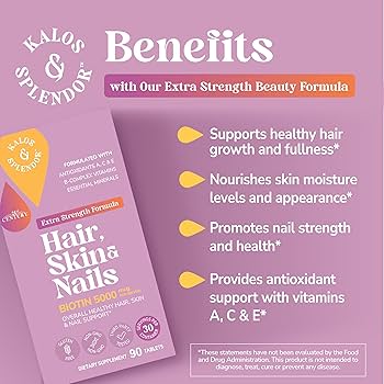 21st Century Hair, Skin & Nails Biotin 5000mcg - 90 Tablets_3