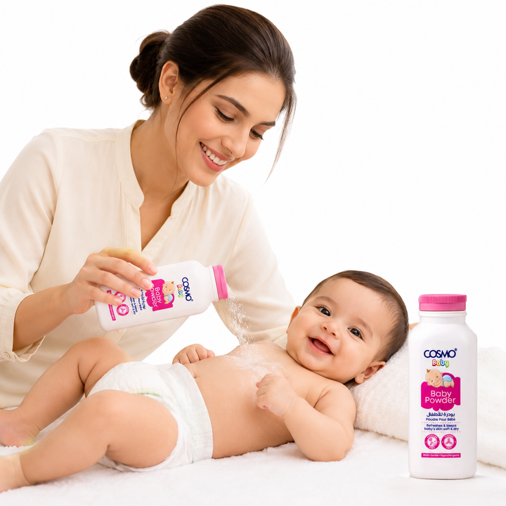 COSMO Baby Powder for Children - 200g | كوزمو بودرة للاطفال - 200 غ