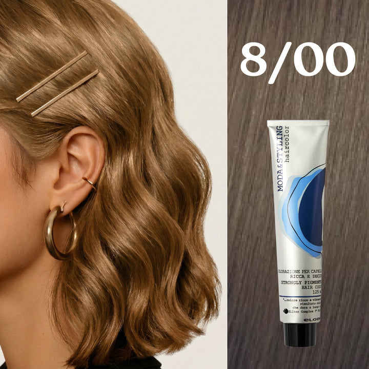 Elgon Moda&styling Haircolor Strongly Pigmented Hair Color - 125ml | ايلكون صبغة شعر مودا ستايلنج - 125مل
