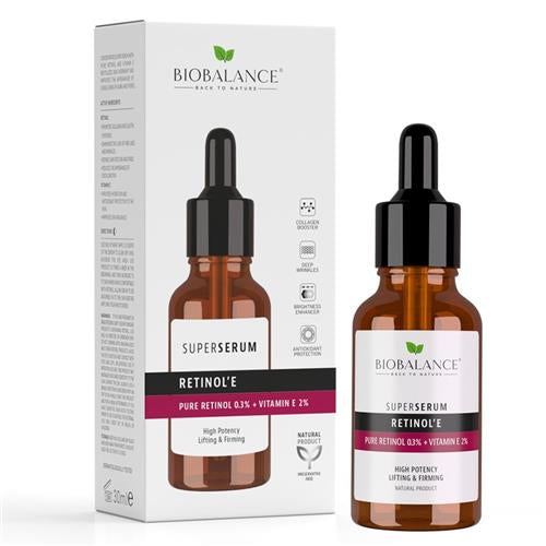 Bio Balance Proretinol Anti-Wrinkle Super Serum - 30ml | بايو بالانس سيروم ريتينول + فيتامين ي  للتجاعيد - 30 مل