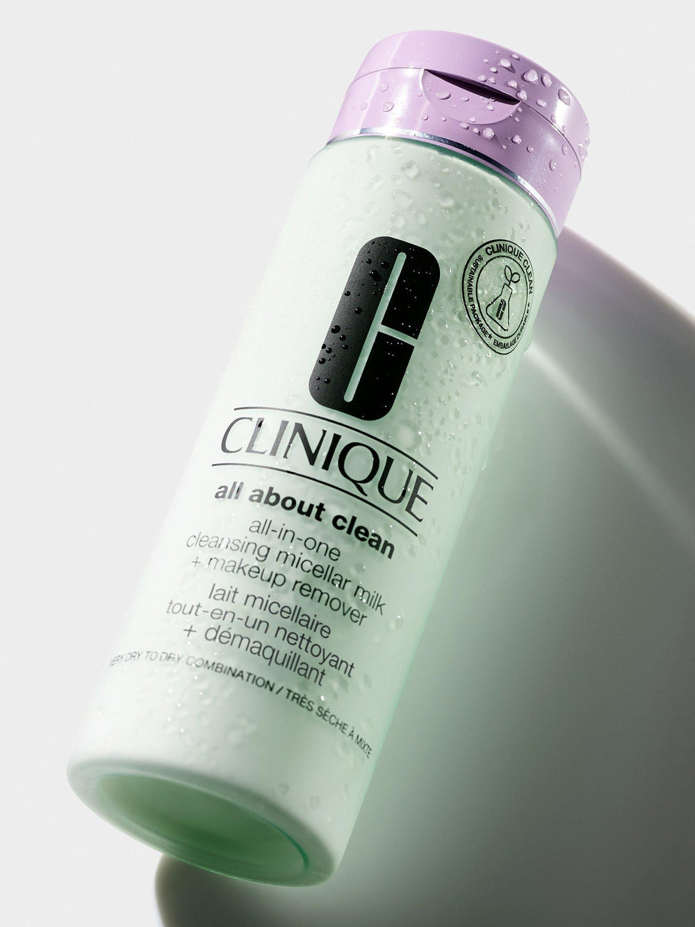 Clinique All About Clean All-in-One Cleansing Micellar Milk Makeup Remover - 200ml | كلينيك حليب ميسيلار منظف ماكياج - 200مل #2