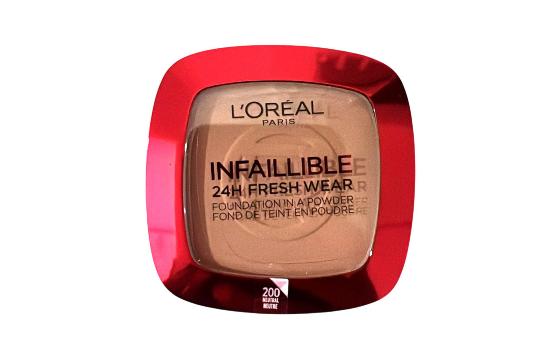 L’Oreal Infallible Up to 24H Fresh Wear Powder | لوريال بودرة مضغوطة تدوم 24 ساعة