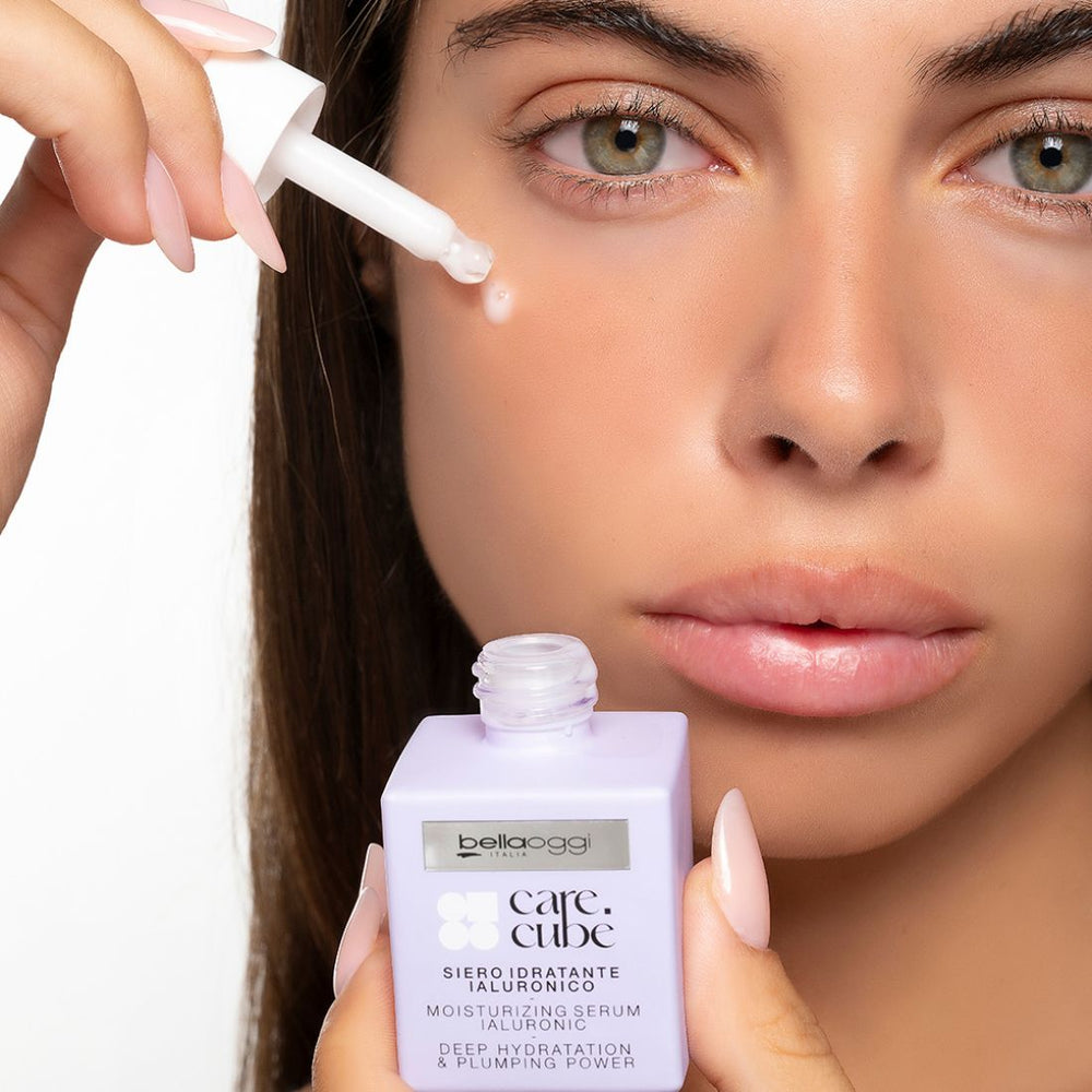 bellaoggi CARE CUBE SIERO VISO AD AZIONE IDRATANTE IALURONICO - 30ml | بيلاوجي سيروم ترطيب هیالورونیك - 30مل #2