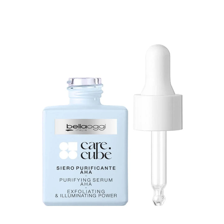 bellaoggi Care Cube Siero Purificante Aha - 30ml | بيلا اوجي سيروم منقّي ومقشّر بأحماض ألفا هيدروكسي – 30 مل