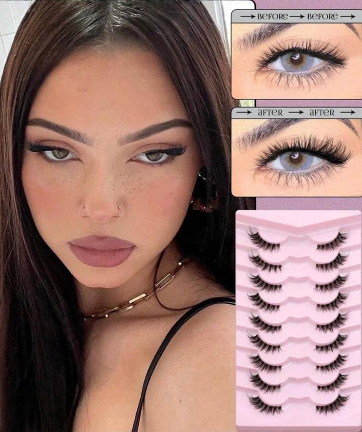 Tools & Cases Pink Eyelashes | رموش صناعية