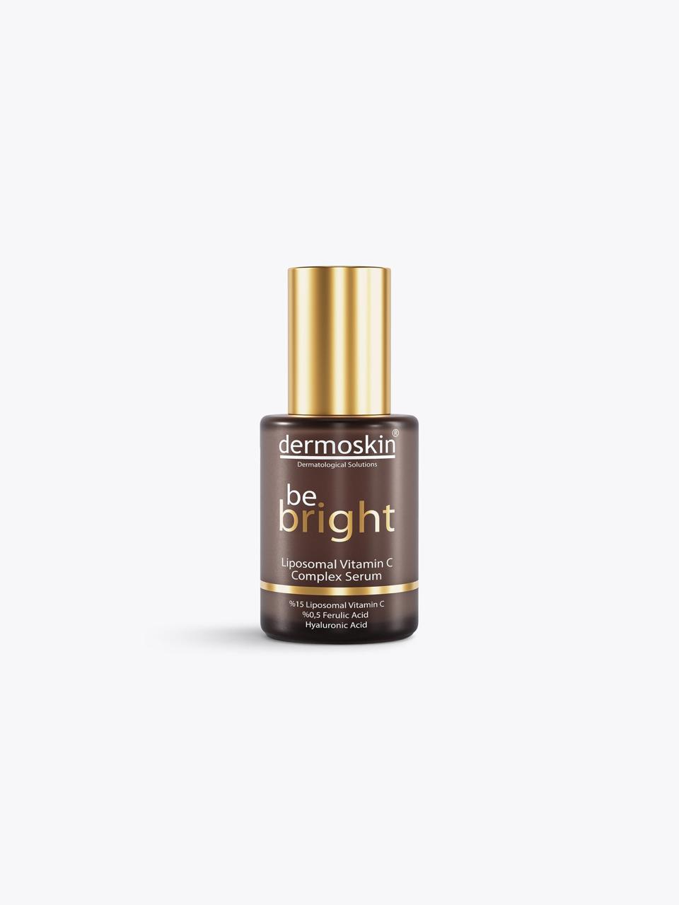 dermo skin Be Bright Liposomal Vitamin C Complex Serum - 30ml | ديرمو سكين سيروم فيتامين سي - 30 مل