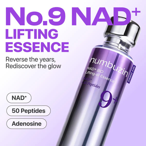 Numbuzin No.9 Nad+ Bio Lifting-sil Essence - 50ml | نمبوزين ايسنس بايو ليفتينغ سيل- 50مل