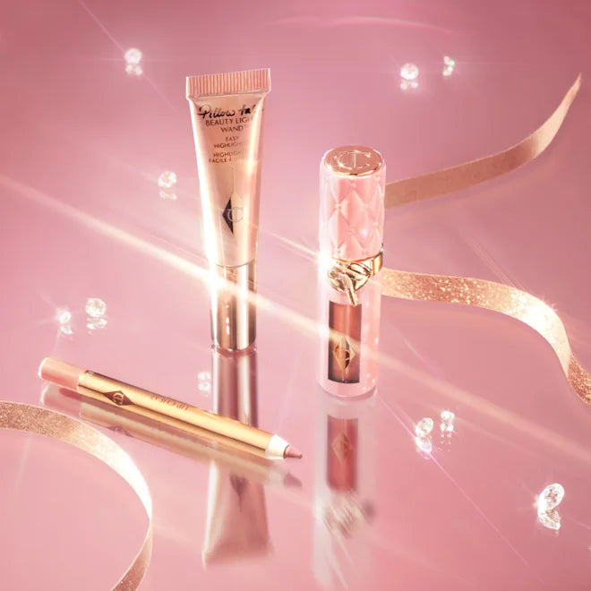 Charlotte Tilbury Pillow Talk Iconic Lip & Cheek Kit | شارلوت تلبوري مجموعة مكياج الشفاه والخدود بيلو توك ايكونيك