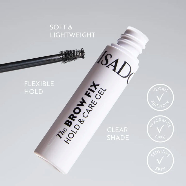 IsaDora The Brow Fix Hold & Care Gel - 3.5ml | ايزادورا جل تثبيت وعناية للحواجب - 3.5 مل