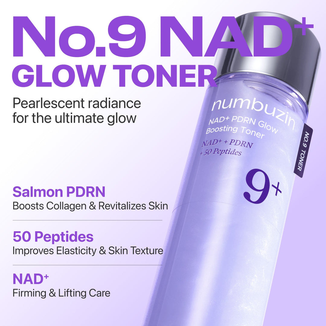 Numbuzin No.9 NAD PDRN Glow Boosting Toner - 150ml | نومبوزن تونر معزز توهج ناد+بي دي ار ان - 150مل #3