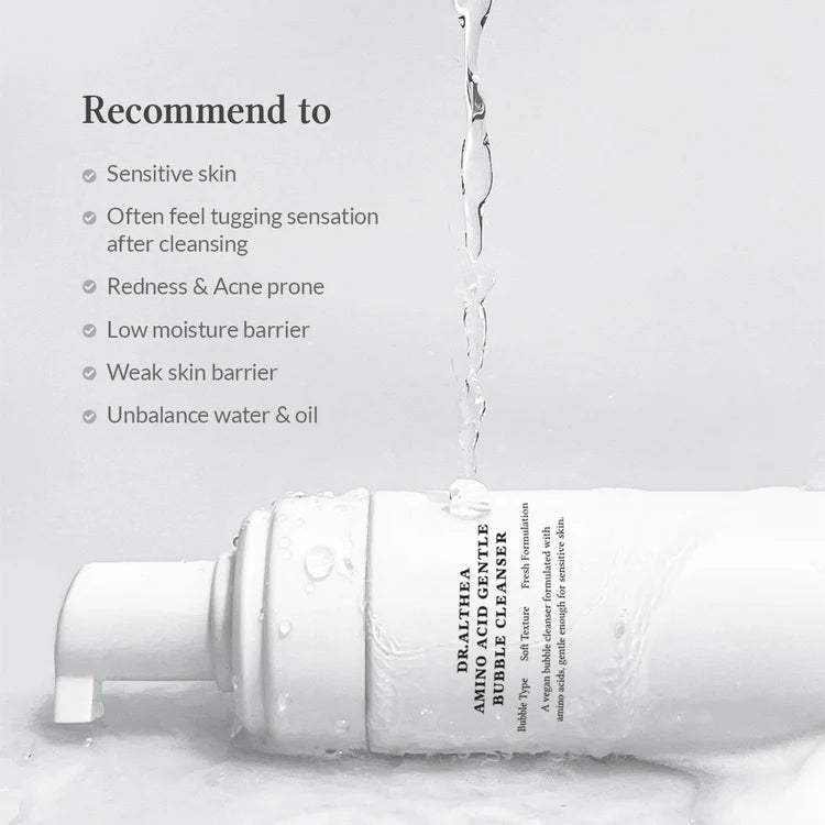 Dr.Althea Amino Acid Gentle Bubble Cleanser - 140ml | دكتور الثيا غسول رغوي بالاحماض الأمينية - 140مل