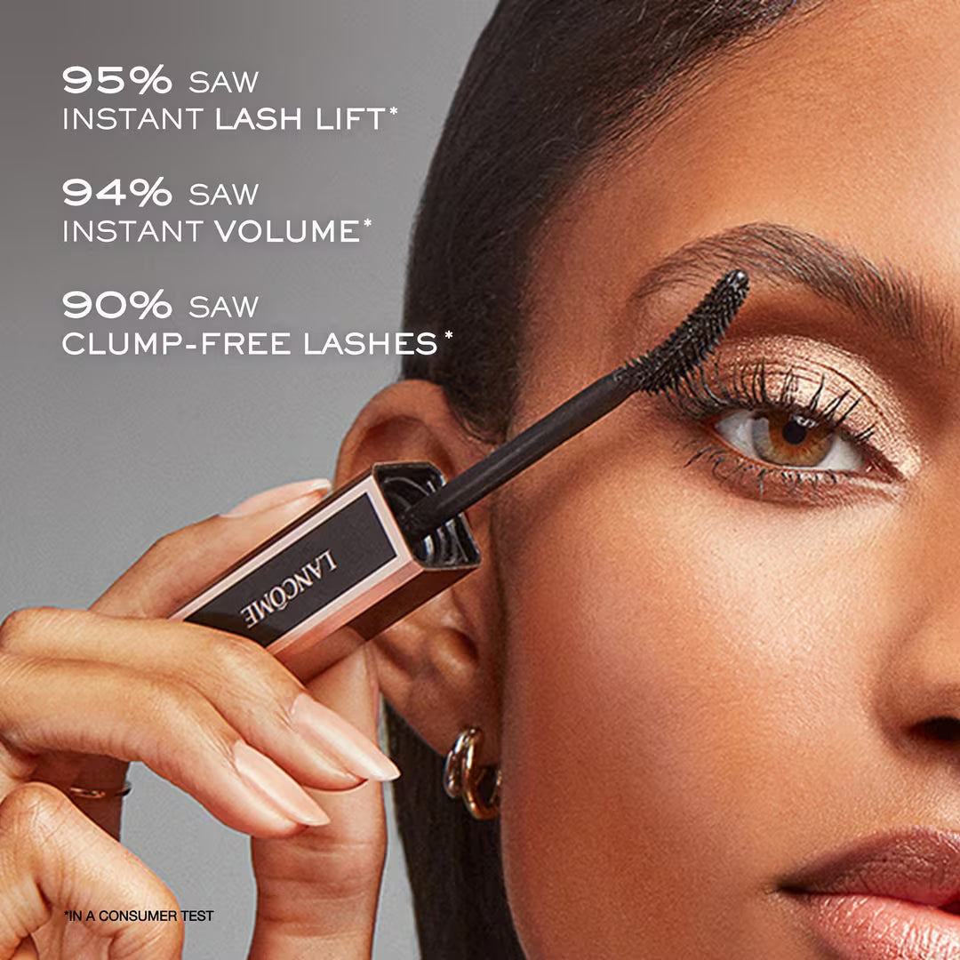 LANCOME Idols Lash Lifting Volumising Mascara - Glossy Black - 5ml | لانكوم ماسكارا أسود لامع- 5مل