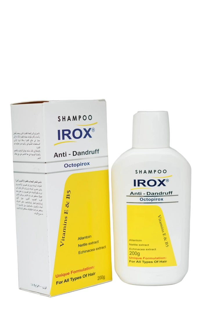 Irox Hair Shampoo Anti-Dandruff Octopyrox 1% - 200g | ايروكس شامبو ضد القشرة - 200 غرام