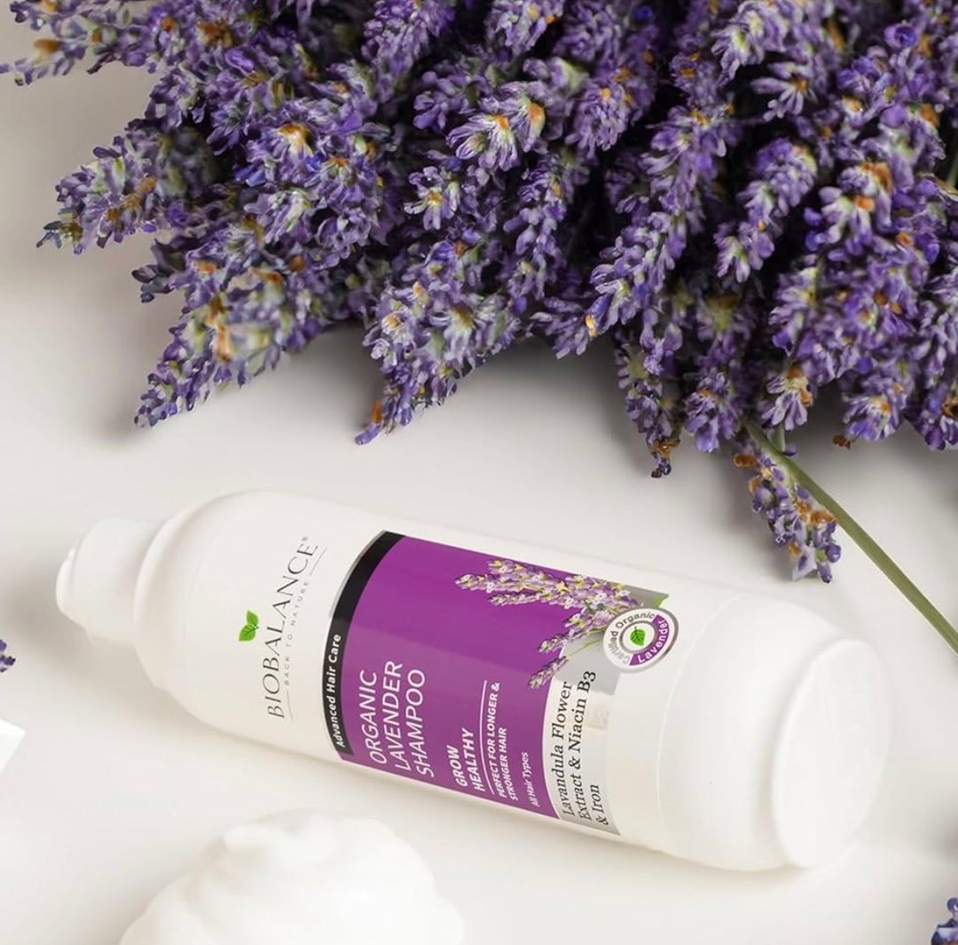 Bio Balance Organic Lavender Shampoo - 330ml | بايو بالانس شامبو التساقط  باللافندر العضوي - 330 مل